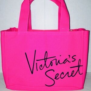 Victoria's Secret Bright Pink mini tote